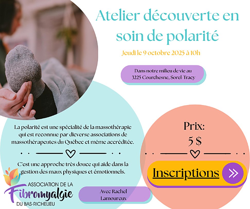 Atelier de soins en polarité