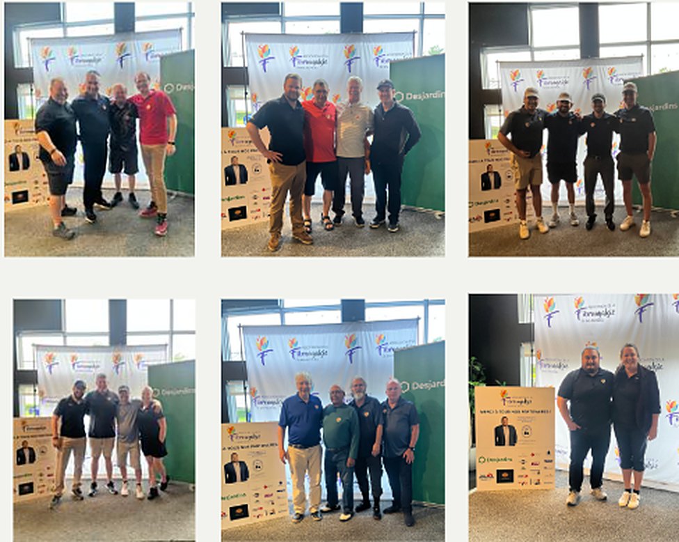 Les quatuors de golfeurs